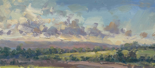 Daylight over the ridge