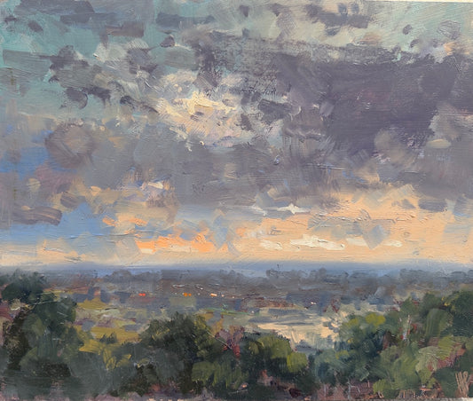 Through the trees to beyond