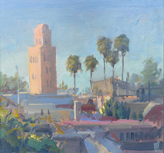 Mosques and palms